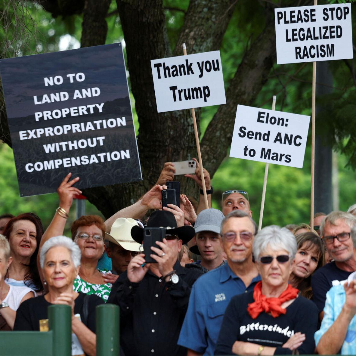 Pro-Trump Demonstration in South Africa